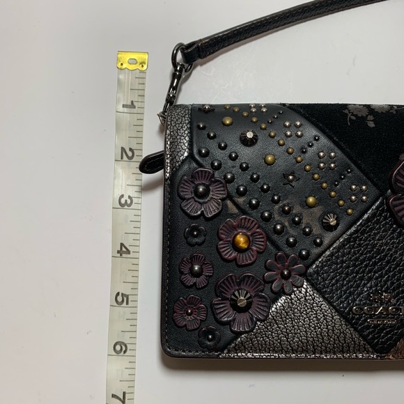 Coach Quilted Tea Rose Crossbody - Picture 9 of 16